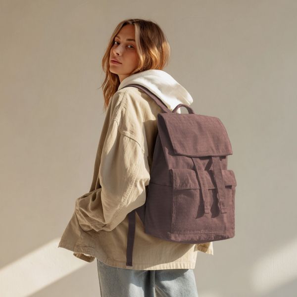 Heavy Canvas mauve - 12,3 OZ kräftige Baumwolle für Taschen und Kleidung