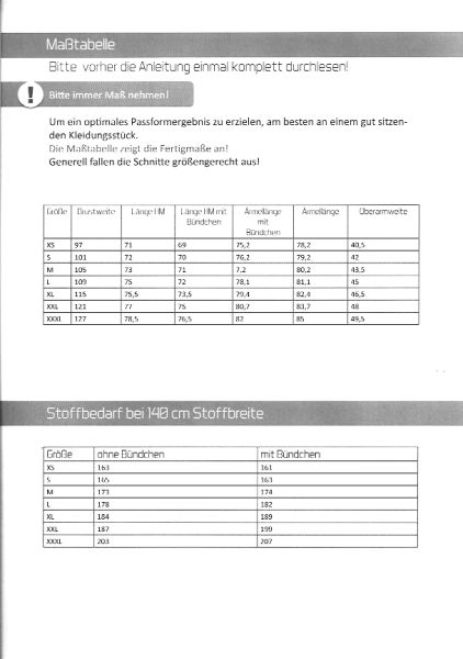 Schnittmuster Raglan Hoodie Pamico von KiBaDoo