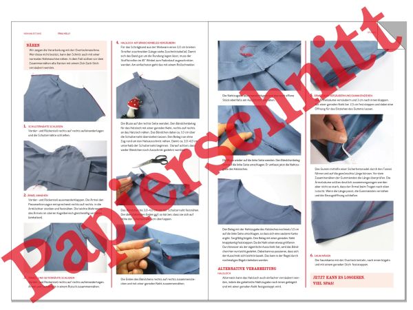 Schnittmuster FRAU HOLLY • weite Bluse von Studio Schnittreif • Gr. XS-XXL