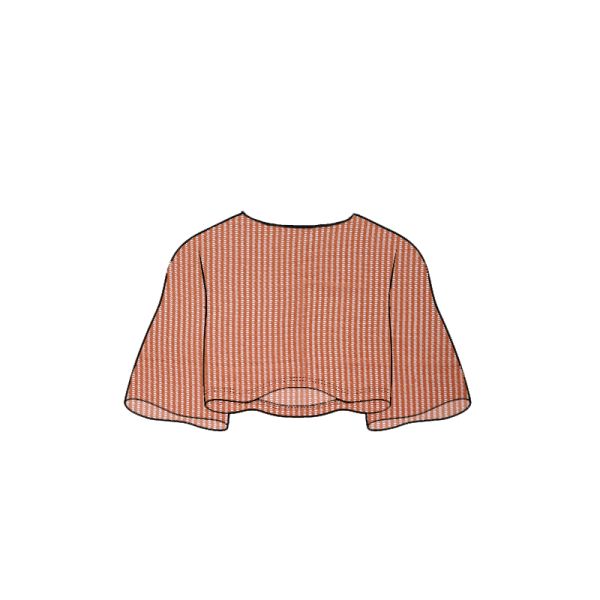 Heavy Knit Lace - Baumwolle Spitze rost braun – Romantic Vintage Boho Shabby