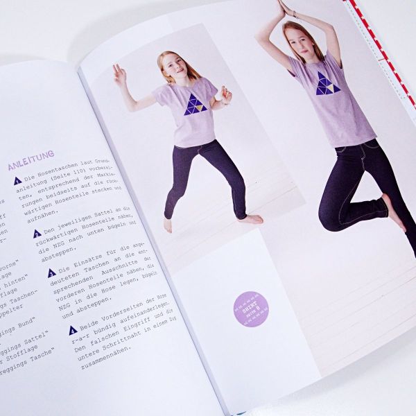 Nähen mit JERSEY - KLIMPERKLEIN! Nähideen für Kinder (Größe 104-164) von Pauline Dohmen