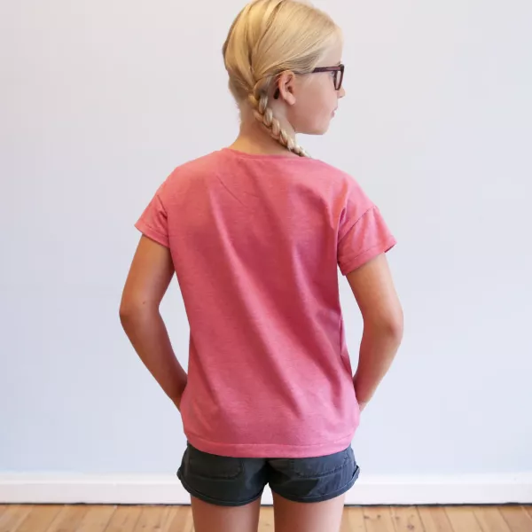 Schnittmuster Kids TINA • Basic Shirt von Studio Schnittreif • Gr. 86/92 bis 146/152