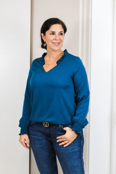 Schnittmuster Sommerbluse Violeta Damen Lillesol woman No.84 Gr. 34-58