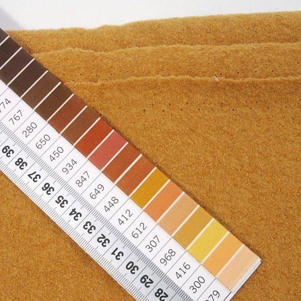 Klassischer Walkloden aus 100% Wolle senf gelb – Wollwalk Naomi von Swafing