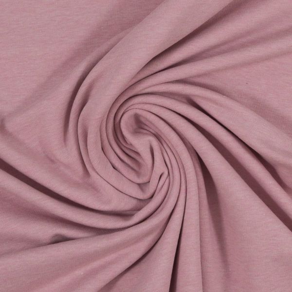 Soft Sweat uni altrosa meliert - HEIKE Melange von Swafing