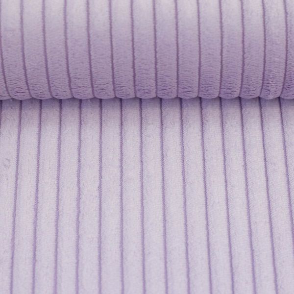 Breitcord Wanja Flieder Lavendel – samtiger Cordstoff für Möbel & Deko
