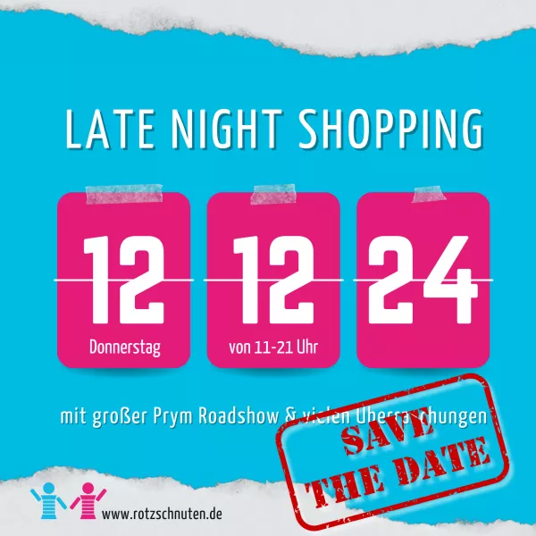 Einladung zum Latenightshopping - Bild