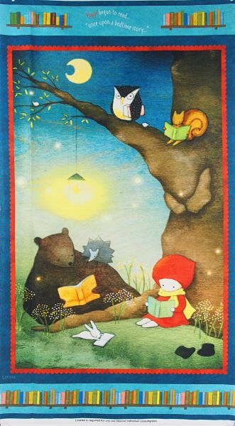 Baumwolle Märchenstunde – Poppi Loves by Santoro – 60cm Panel