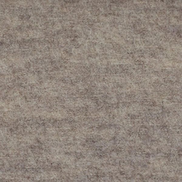 Merino aus 100% Schurwolle - Wollstoff beige meliert von Swafing Wollwalk Walkloden