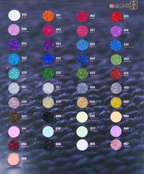 Flexfolie für Textildruck Glitter dunkelgrün A4 - Plotterfolie Plottermarie Glitzer Funkelfolie 360µ