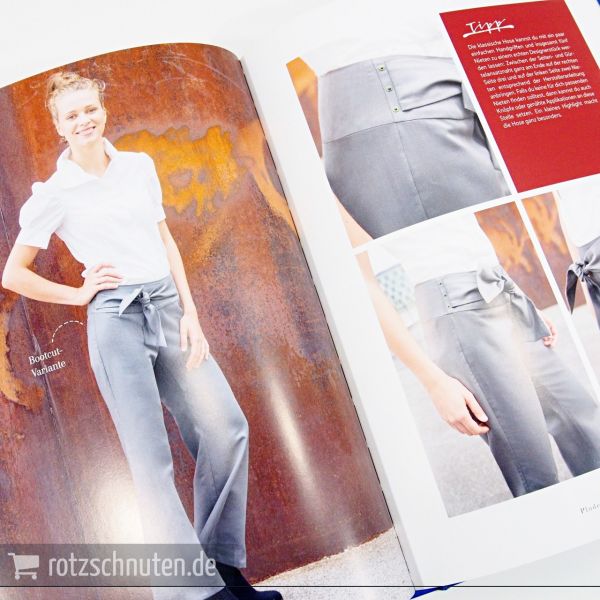 Hosen nähen – Damenschnitte in Größe 34-46 mit 4 Schnittmusterbogen