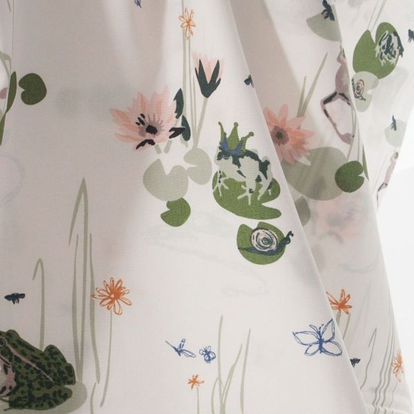 Baumwolle Frösche Teich Seerosen – Lilliput by Sharon Holland