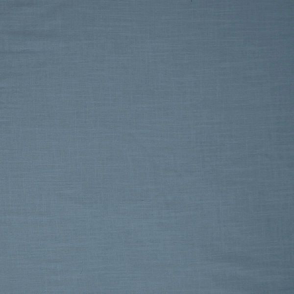 Double Slub Musselin rauchblau – Double Gauze Sorea aus Baumwolle