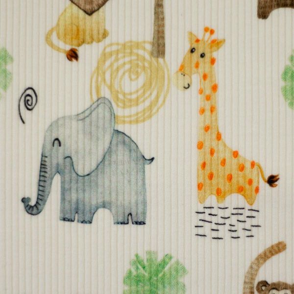 Rippjersey Löwe Elefant Giraffe Affe Afrika – Serie Mia von Swafing