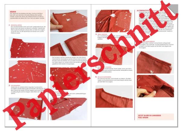 Schnittmuster FRAU AIKO • kurze Bluse mit Taschen von Studio Schnittreif • Gr. XXS-L