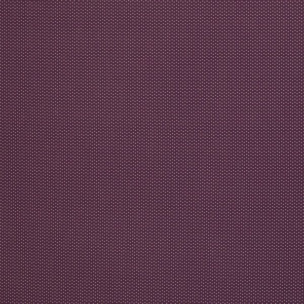 Baumwollstoff Else aubergine mit kleinen Punkten – Swafing Webware