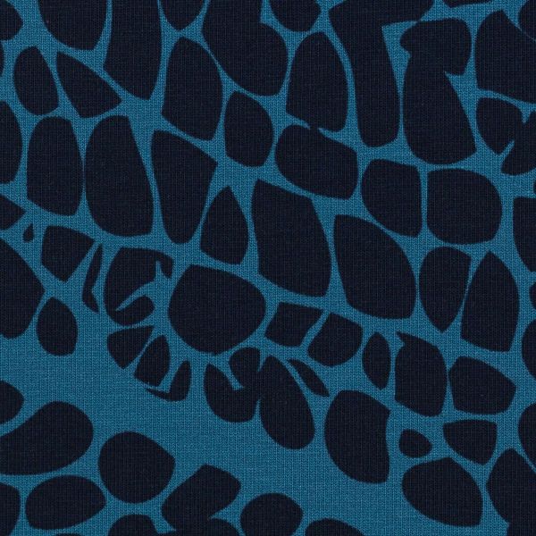 Jersey Korallenriff blau navy – Serie Fan Coral by Thorsten Berger von Swafing