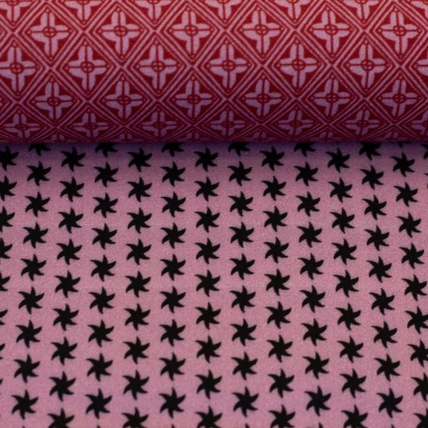 Viskose Kleider & Hosenstoff grafisch gemustert beere - Molina von Swafing by Bienvenido Colorido