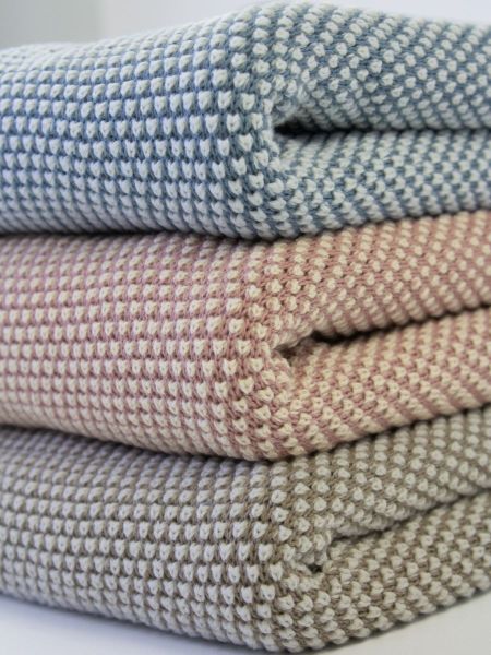 Weicher dicker Strickstoff beige – Baumwollstrick Ida von Swafing