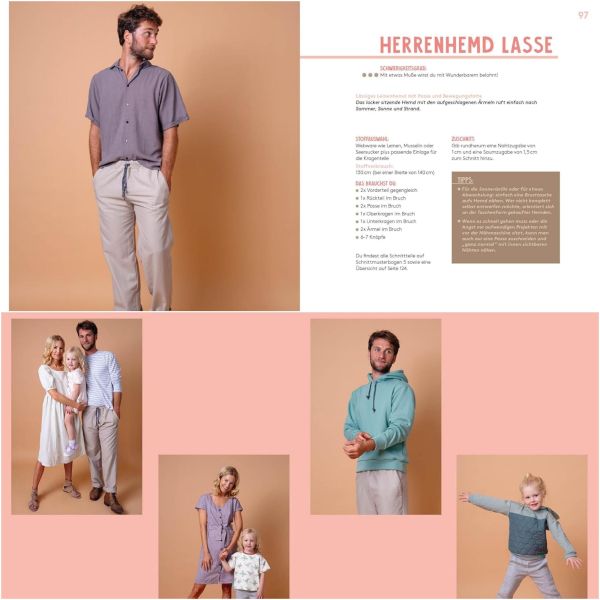 HEJ. Skandi Familiy – Lieblingskleidung für die ganze Familie nähen in Gr. XS-XXL + 86-140