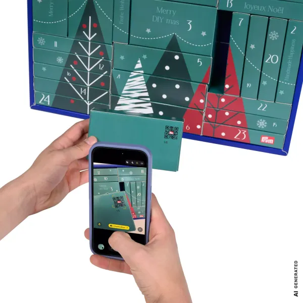 Prym DIY Adventskalender 2026 – 24 kreative Überraschungen für 8 Handarbeitsprojekte