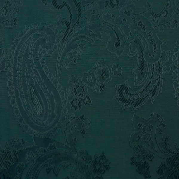 Filati Futterstoff smaragdgrün mit Paisley – Swafing Jacquard-Taft