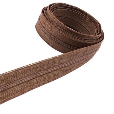 Reißverschluss endlos 3mm 8529 braun – Opti S40 Endlosreißverschluss