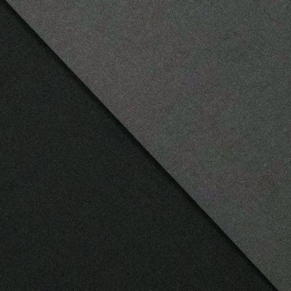 Bengaline Stretch schwarz - waterproof - perfekt für Jacken Parka Hosen und Outdoorkleidung