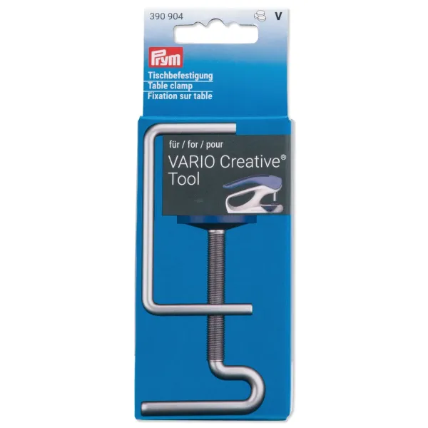Tischbefestigung für PRYM Vario Creative Tool - Nieten Ösen Druckknopf Werkzeug