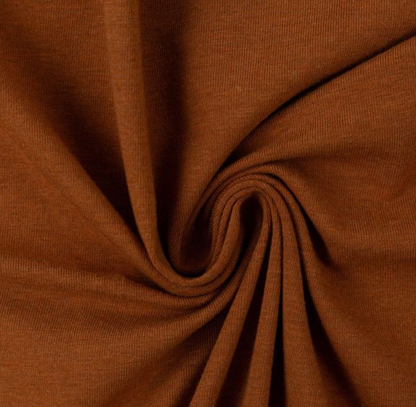Soft Sweat uni rost kupfer meliert - HEIKE Melange von Swafing