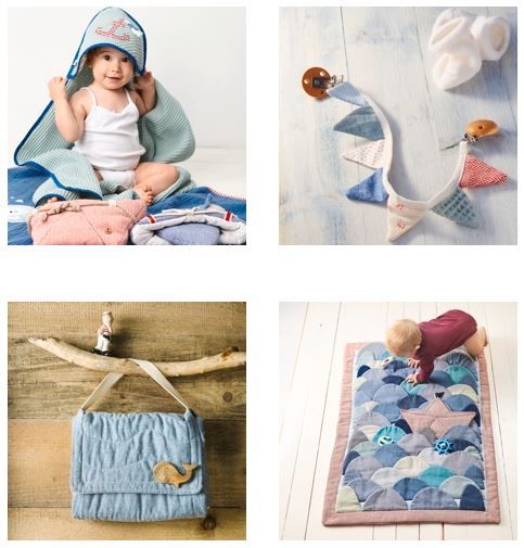 Baby ahoi! Mein Nähbegleiter für die Schwangerschaft - maritime Babyausstattung