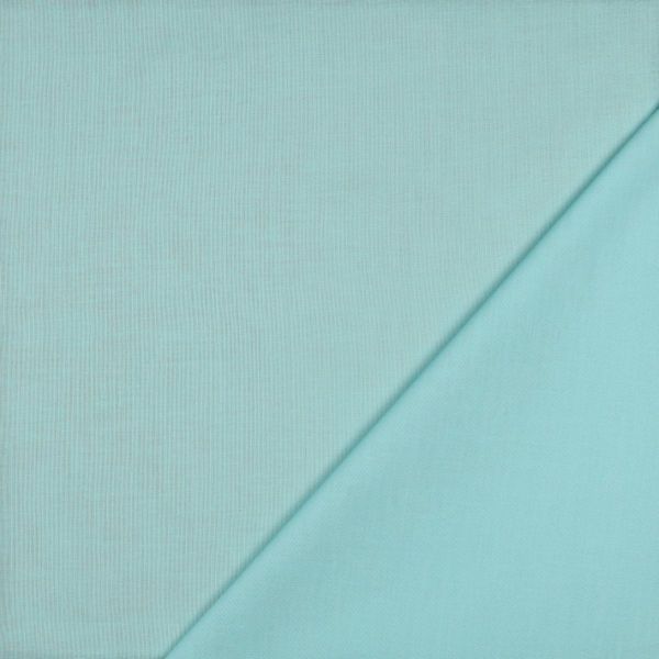 Baumwollstoff uni minze - Baumwolle Popeline – Cotton Poplin mint