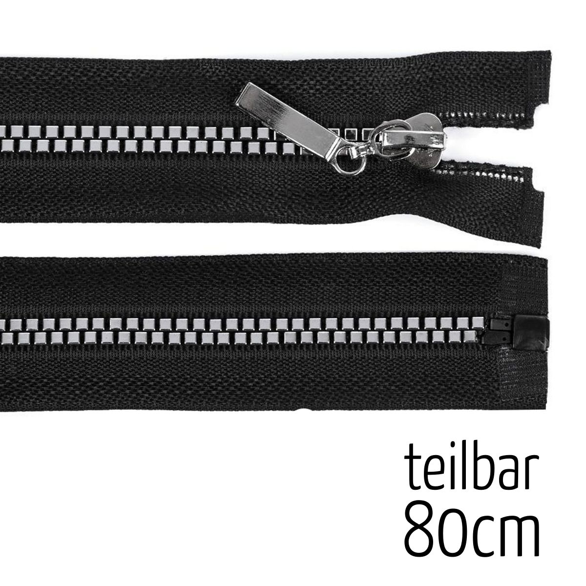 Sonderlängen Reißverschlüsse Metall - Teilbar -  Produktbild-Vorschau 6
