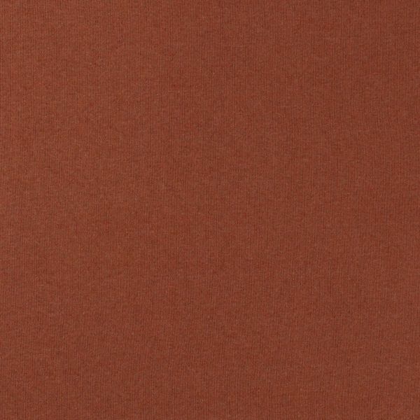 Weicher dicker Strickstoff in terracotta braun – Strick Bono von Swafing