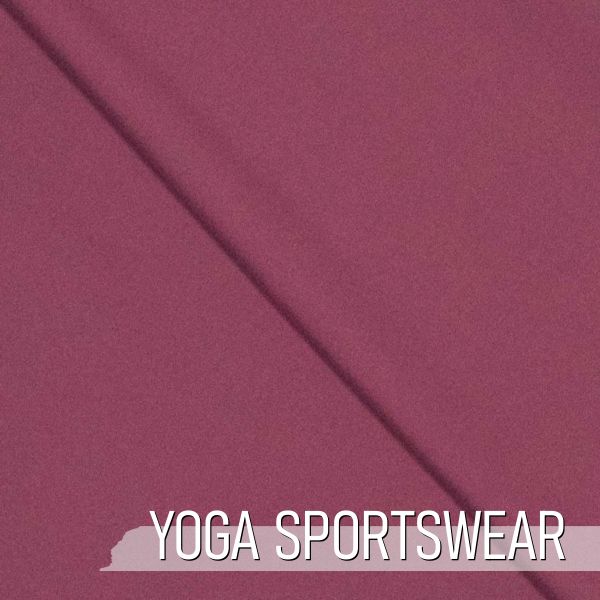 YOGA STRETCH uni grape beere - Funktionsjersey für Sportbekleidung