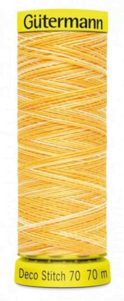 Deco Stitch 70 Multicolor Fb. 9926 - 70m Nähgarn von Gütermann - bunte Nähseide