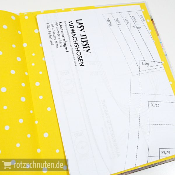 easy Jersey – Mitwachshosen nähen – Pumphosen & Co in Gr. 50-104