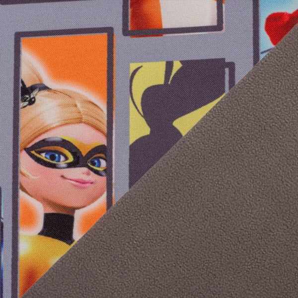 Miraculous Geschichten von Ladybug und Cat Noir - Jackenstoff von Swafing