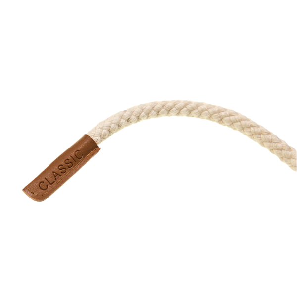 Kordelende aus Lederimitat camel braun für Kordel bis 10mm Durchmesser (2 Stück)