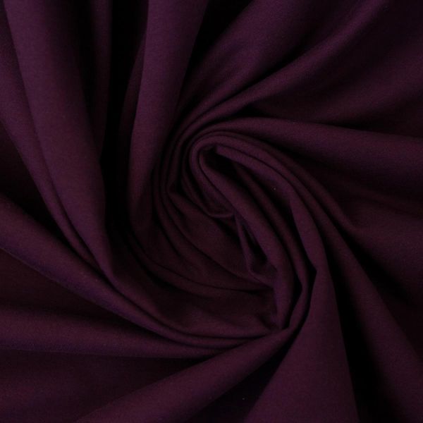Single Jersey bordeaux beere - Baumwolljersey VANESSA von Swafing
