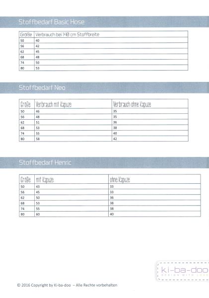 Schnittmuster Mini Set BOY Shirt Hoodie und Hose von KiBaDoo