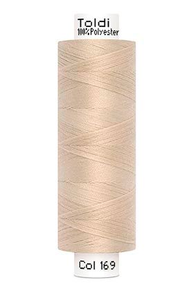 großes Rolle Nähgarn creme beige Fb. 169 - 500m Gütermann Allesnäher - Toldi Nähseide