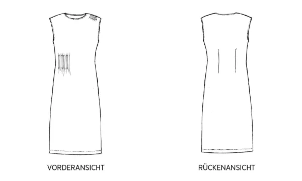 Schnittmuster FRAU MARA • Jerseykleid von Studio Schnittreif • Gr. XS-XXL