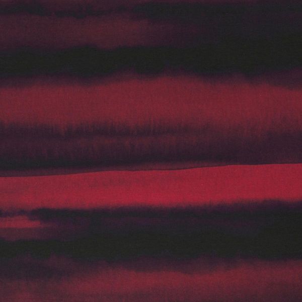 Jersey Streifen meliert rot schwarz – Serie Franjo El Piranho Feed Me by Thorsten Berger von Swafing