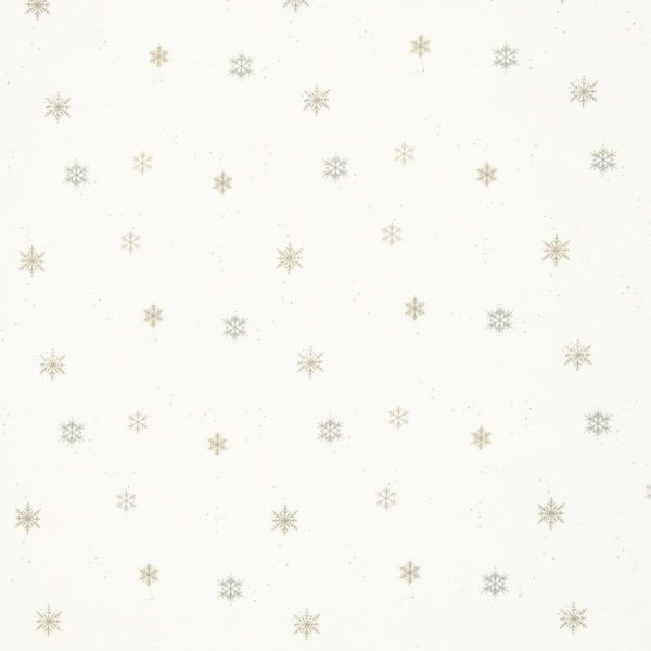 Sweat mit Schneeflocken creme - French Terry Snowflakes Beyond Nordic