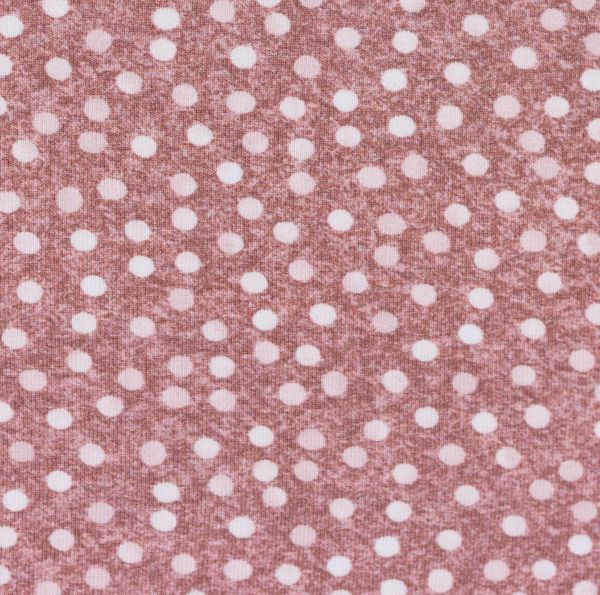 Jersey Punkte altrosa – Serie Susan von Swafing