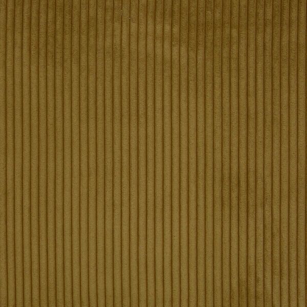 Samtcord uni goldgelb messing – robuster Breitcordstoff für Möbel & Taschen Wanja von Swafing