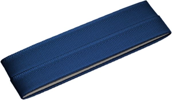 1,2m Hosenschoner Kantenband blau - Verstärkung und Schutz für Anzughosen