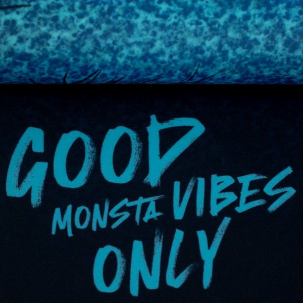 Monsta Pillow DIY Panel petrol für ein Kissen • Design Thorsten Berger by Swafing