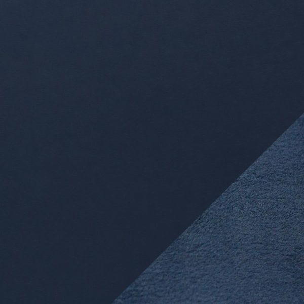 Alpenfleece uni blau – Babysweat Nicki Wintersweat Liam von Swafing